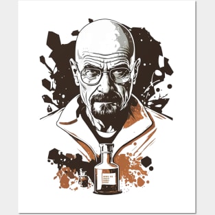 Walter White Graphic Design - Original Artwork Posters and Art